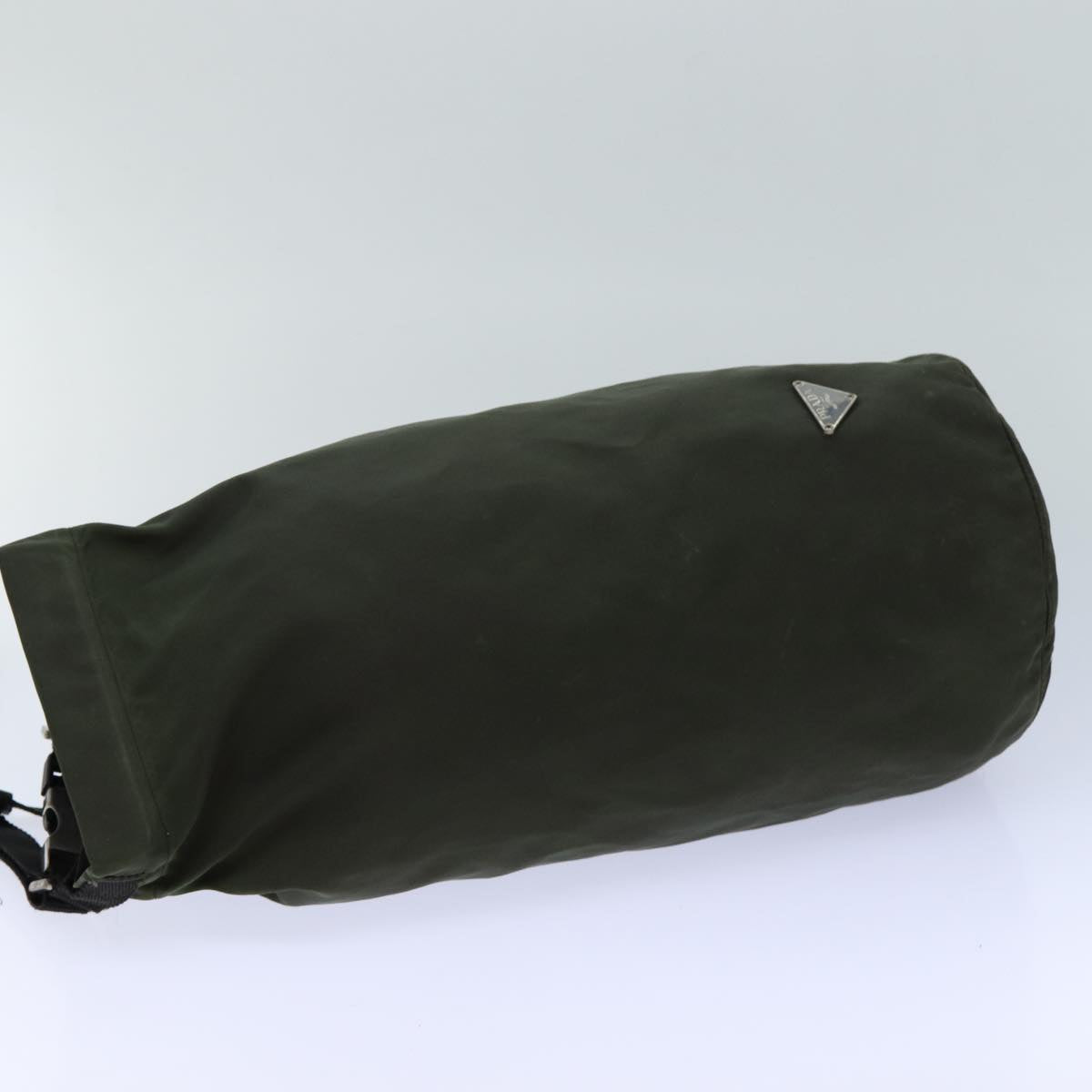 PRADA Shoulder Bag Nylon Khaki  82572