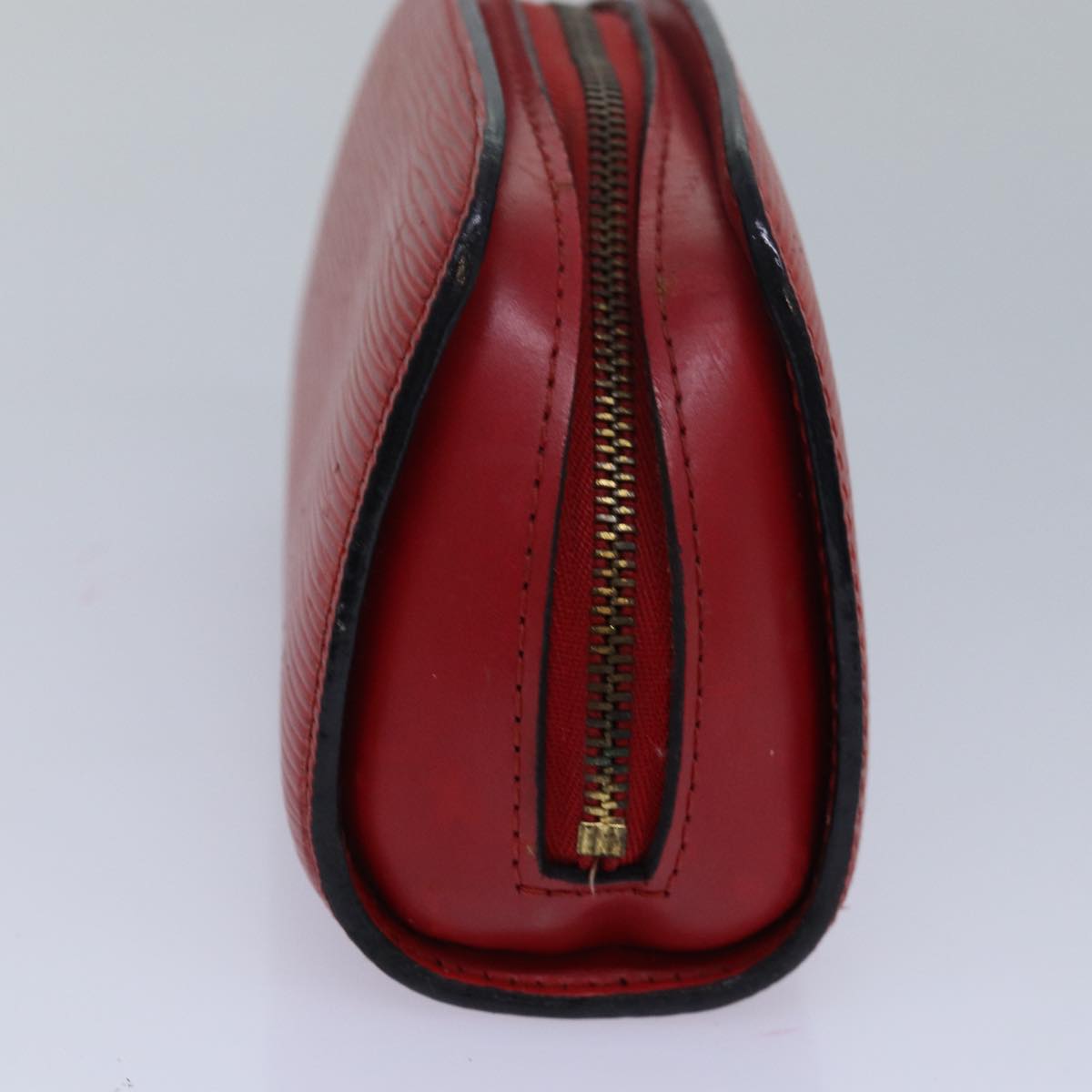 LOUIS VUITTON Epi Dauphine PM Pouch Castilian Red M48447 LV 82593