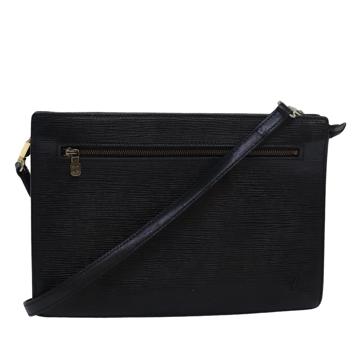 LOUIS VUITTON Epi Angian Shoulder Bag 2way Black M52112 LV 82603
