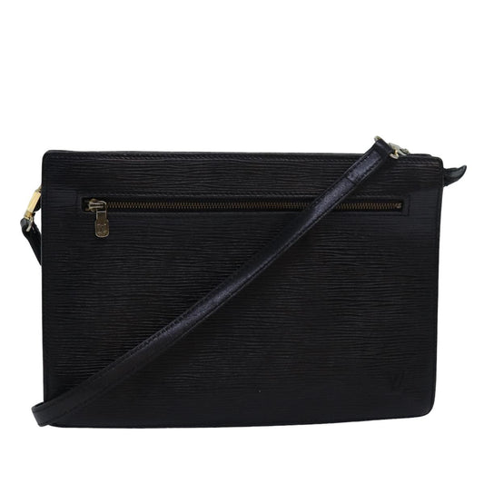 LOUIS VUITTON Epi Angian Shoulder Bag 2way Black M52112 LV 82603