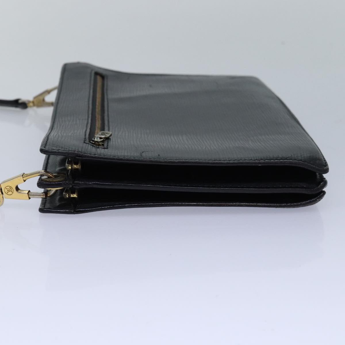 LOUIS VUITTON Epi Angian Shoulder Bag 2way Black M52112 LV 82603