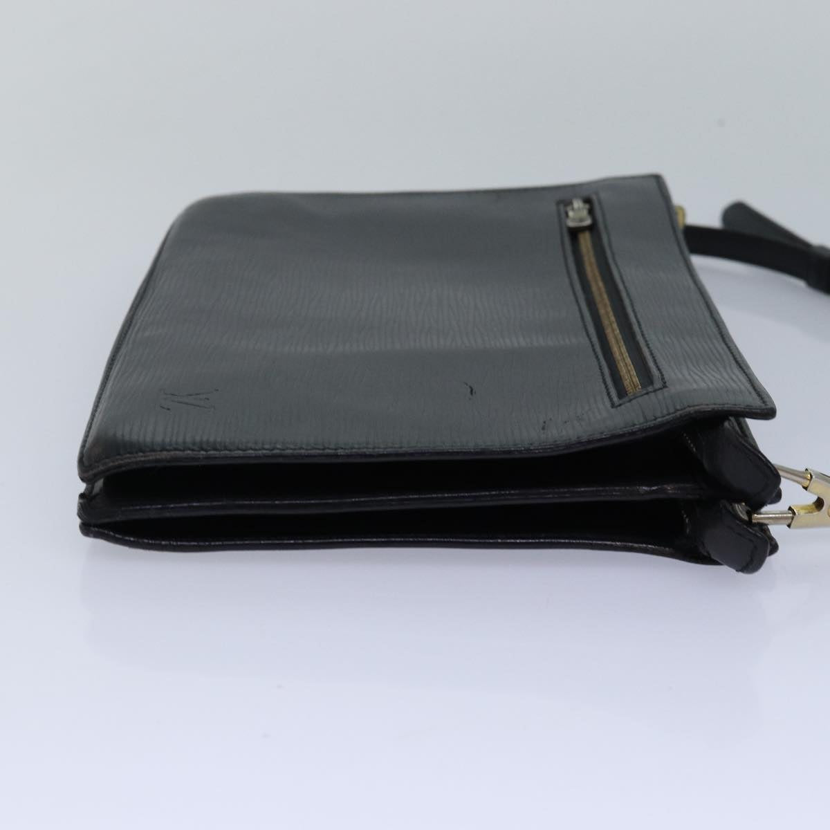 LOUIS VUITTON Epi Angian Shoulder Bag 2way Black M52112 LV 82603