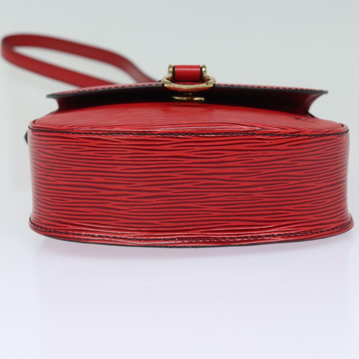 LOUIS VUITTON Epi Saint Cloud PM Shoulder Bag Red M52217 LV 82607