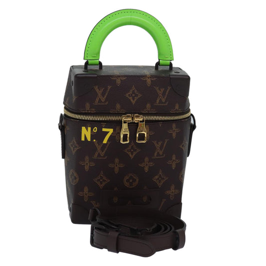 LOUIS VUITTON Monogram Vertical Box Shoulder Bag M59664 LV 82618A