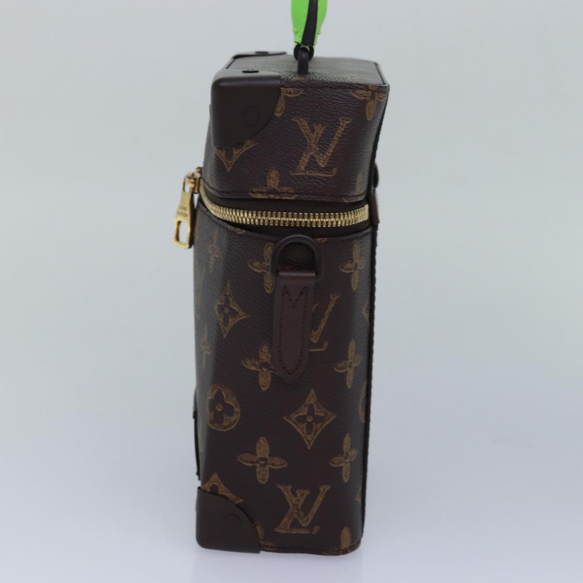 LOUIS VUITTON Monogram Vertical Box Shoulder Bag M59664 LV 82618A