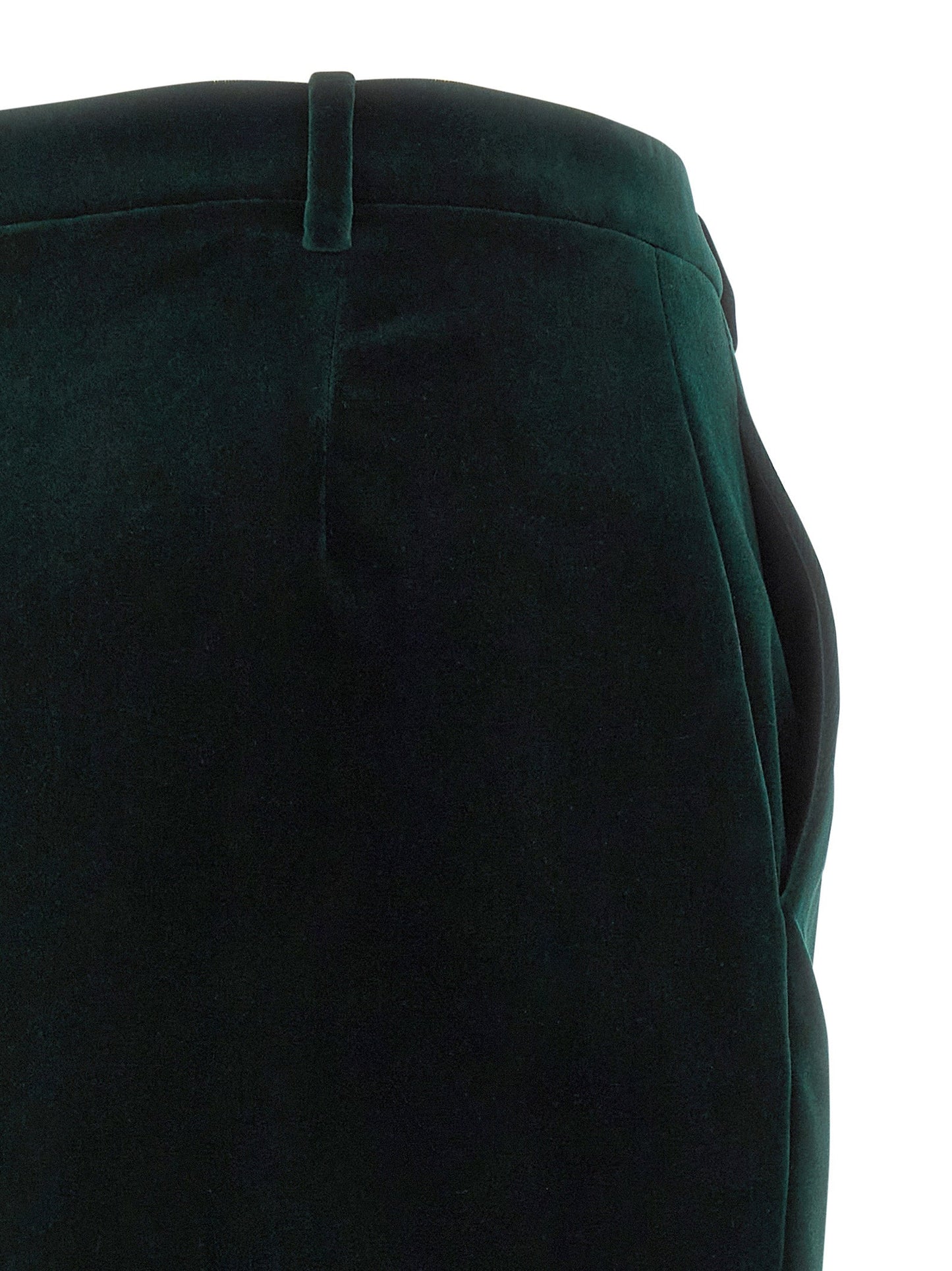 Saint Laurent Women Velvet Skirt