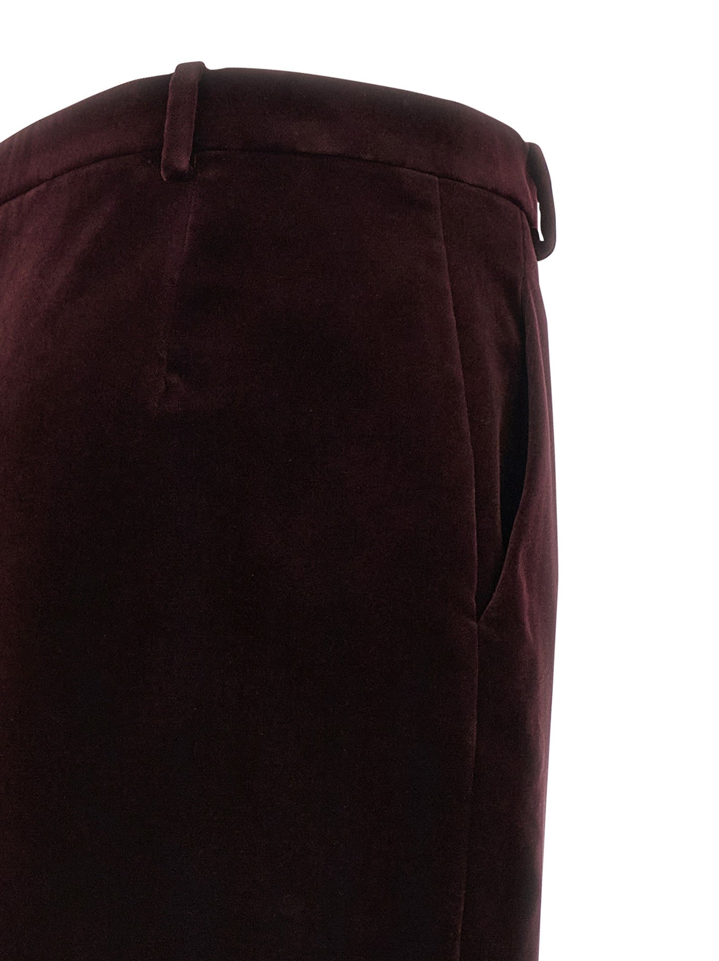 Saint Laurent Women Velvet Skirt