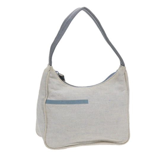 PRADA Sports Accessory Pouch Canvas Light Blue  82691