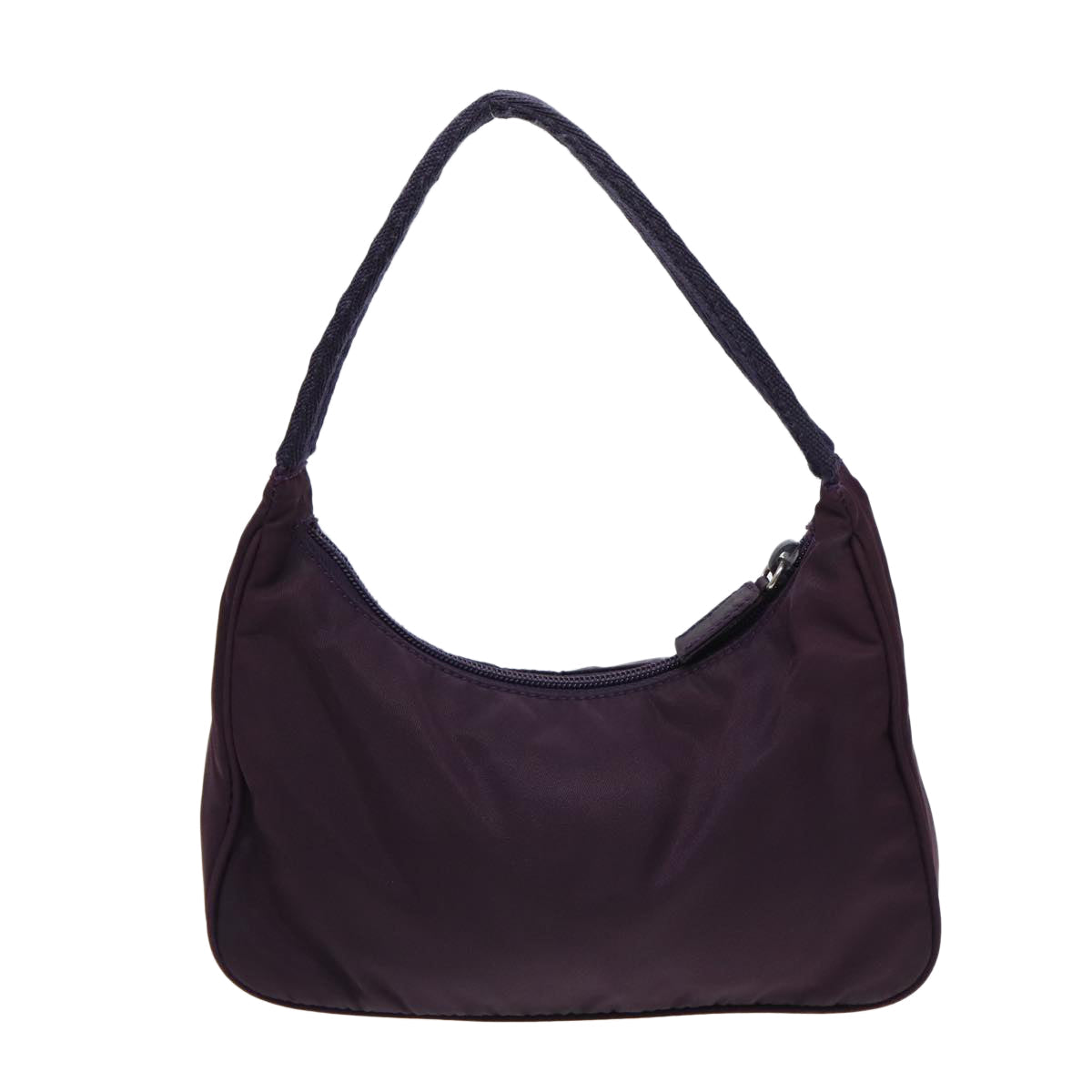 PRADA Accessory Pouch Nylon Purple  82692