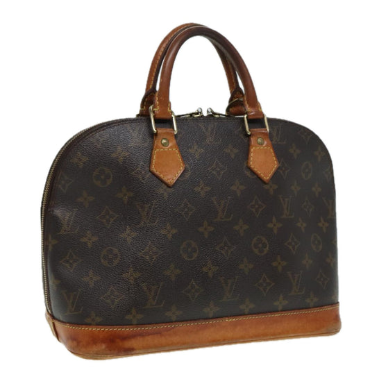 LOUIS VUITTON Monogram Alma Hand Bag M51130 LV 82774