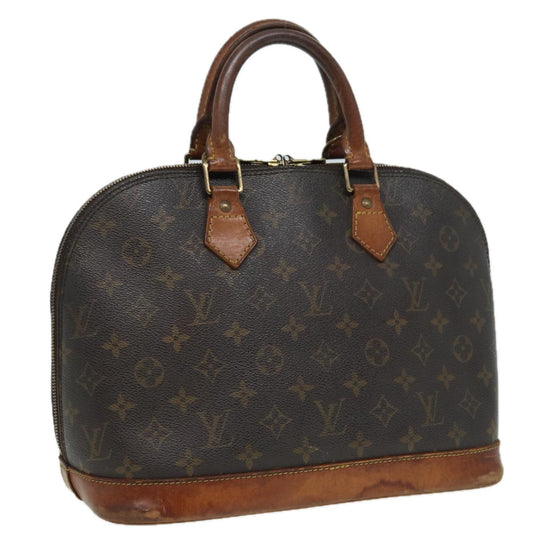 LOUIS VUITTON Monogram Alma Hand Bag M51130 LV 82776