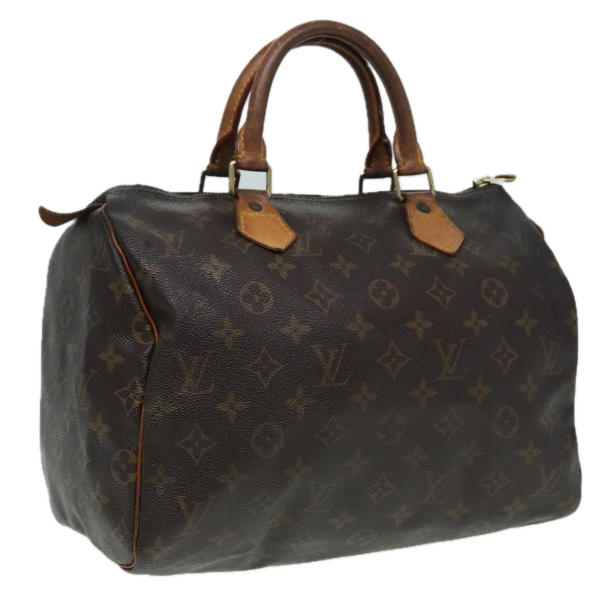 LOUIS VUITTON Monogram Speedy 30 Hand Bag M41526 LV 82787