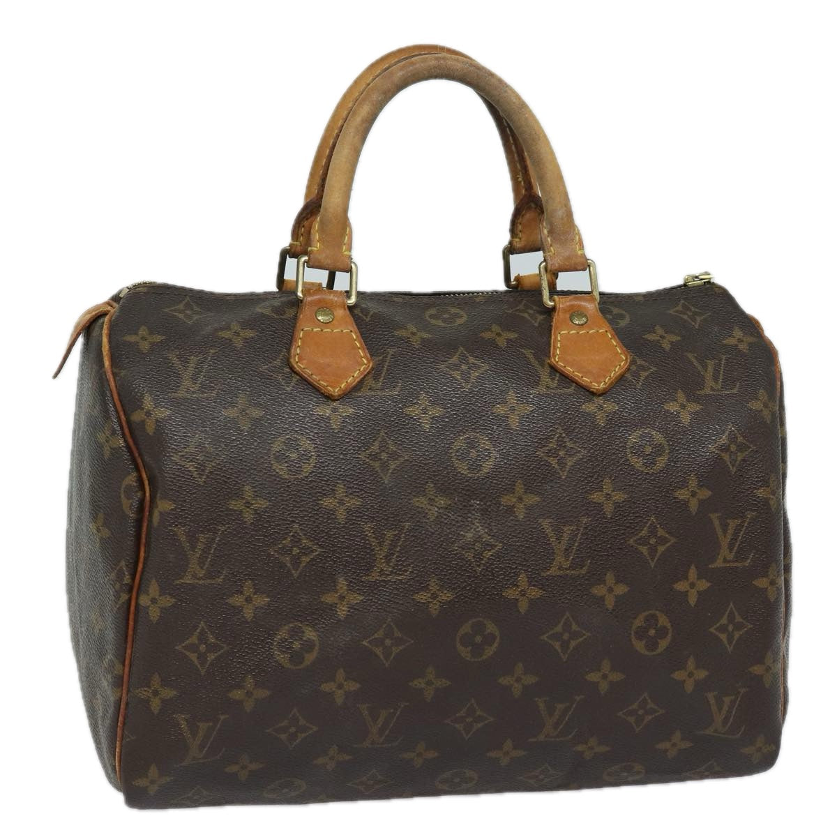 LOUIS VUITTON Monogram Speedy 30 Hand Bag M41526 LV 82789