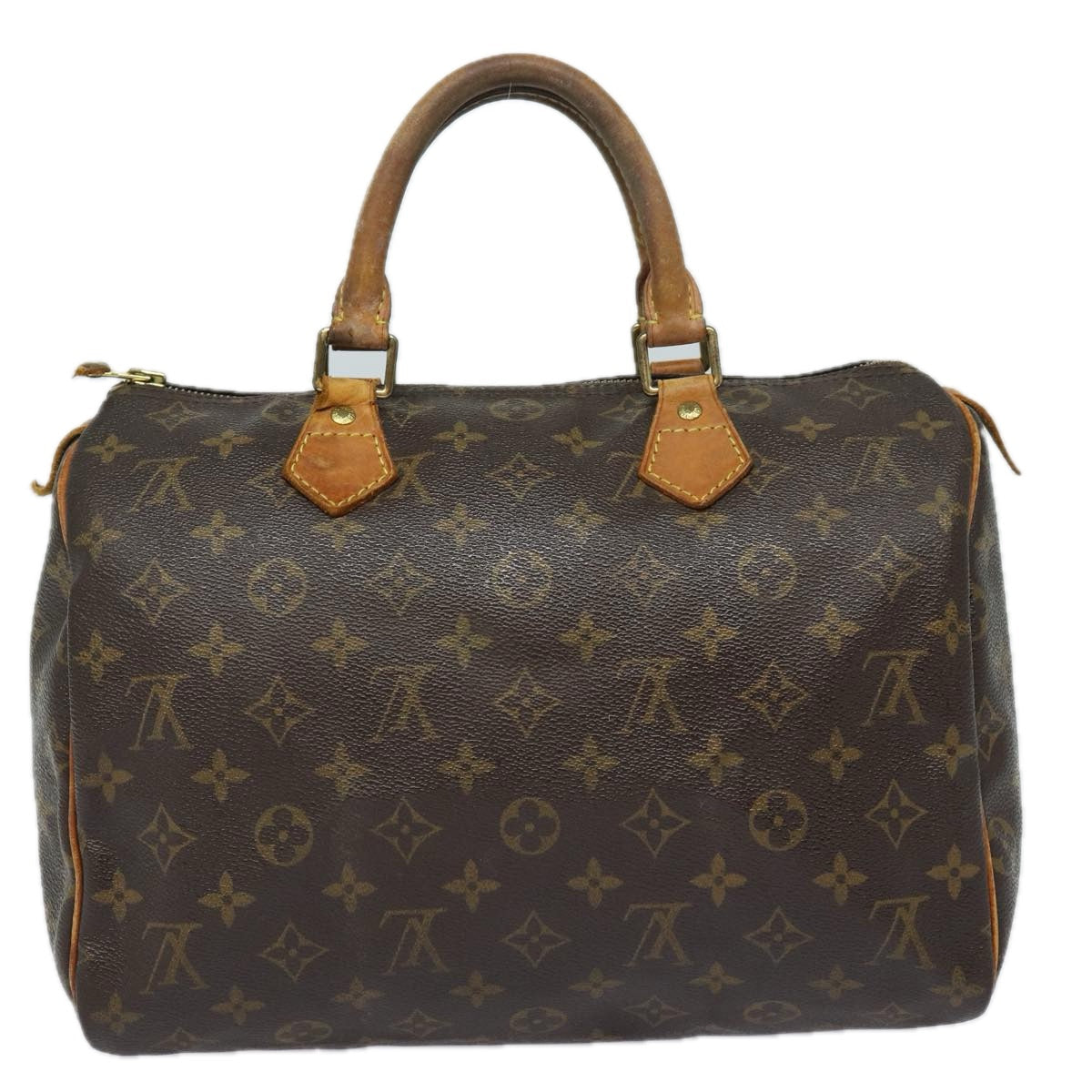 LOUIS VUITTON Monogram Speedy 30 Hand Bag M41526 LV 82789
