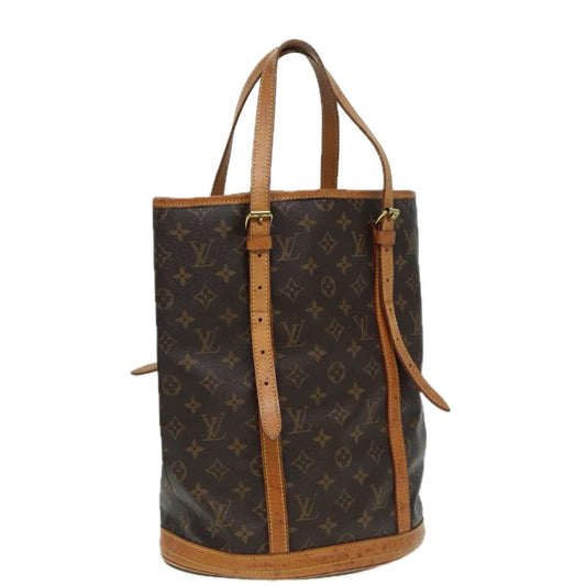 LOUIS VUITTON Monogram Bucket GM Shoulder Bag M42236 LV 82790