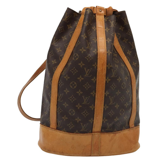 LOUIS VUITTON Monogram Randonnee GM Shoulder Bag M42244 LV 82807