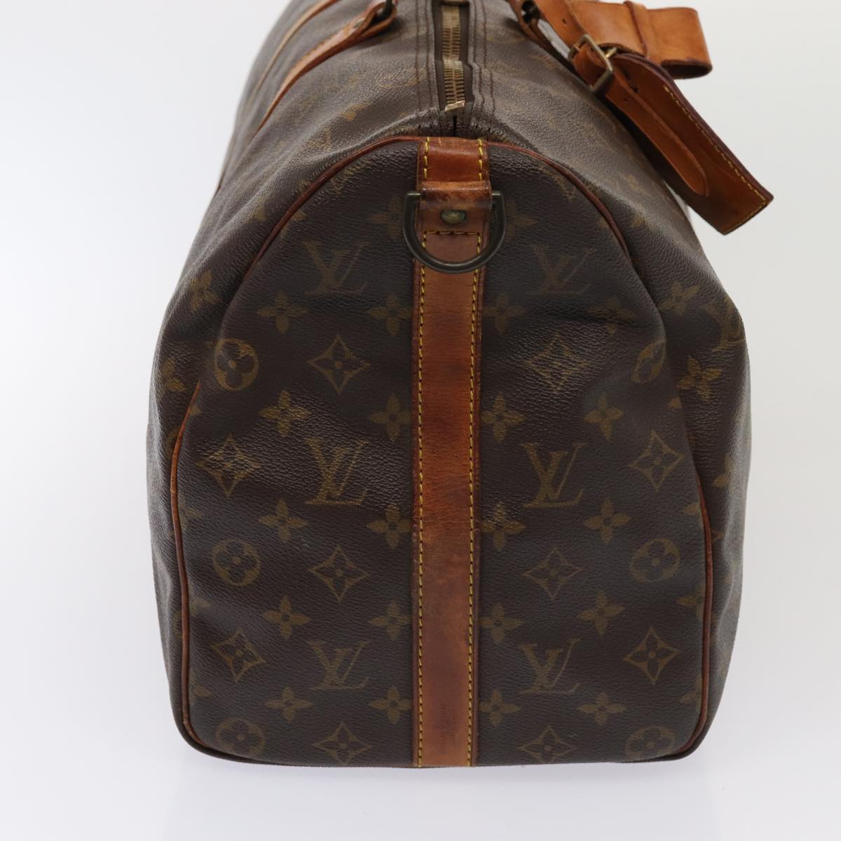 LOUIS VUITTON Monogram Keepall Bandouliere 45 Boston Bag M41418 LV 82812