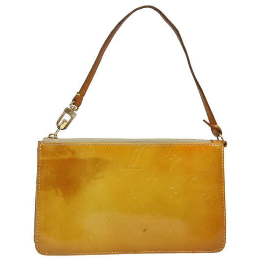 LOUIS VUITTON Monogram Vernis Lexington Accessory Pouch Beige M91010 82854