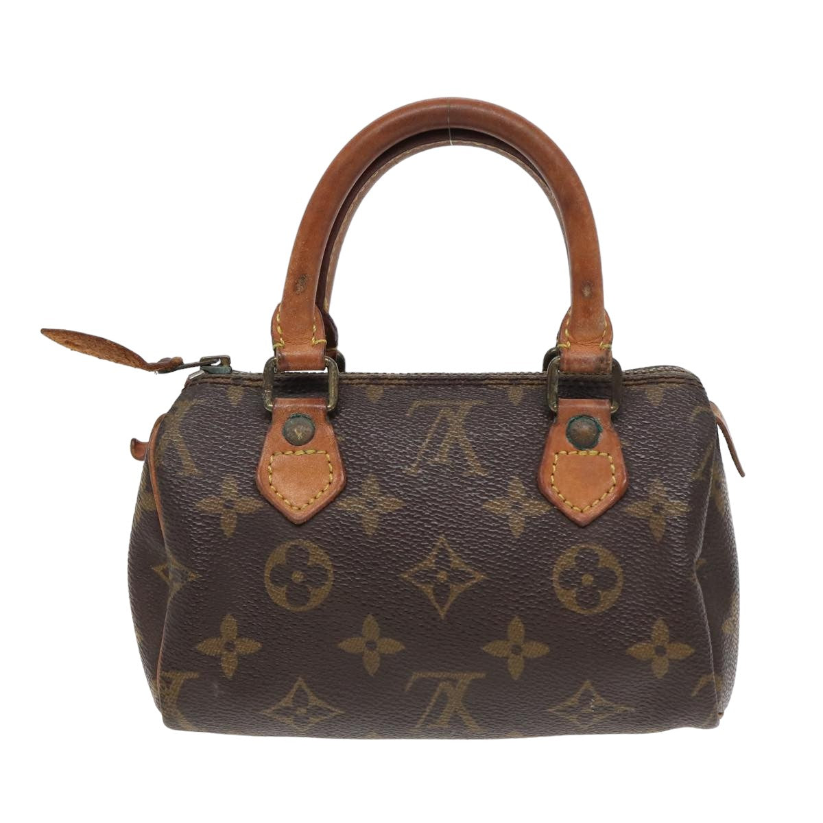 LOUIS VUITTON Monogram Mini Speedy Hand Bag M41534 LV 82859