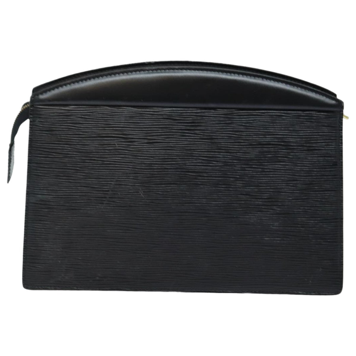 LOUIS VUITTON Epi Trousse Crete Pouch Black M48402 LV 82862