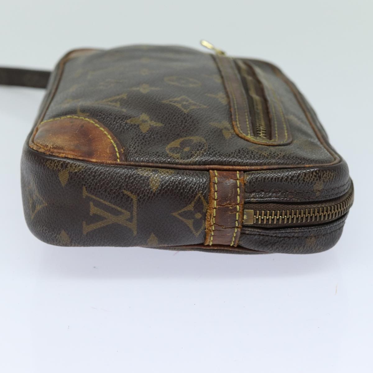 LOUIS VUITTON Monogram Marly Dragonne GM Clutch Bag M51825 LV 82905