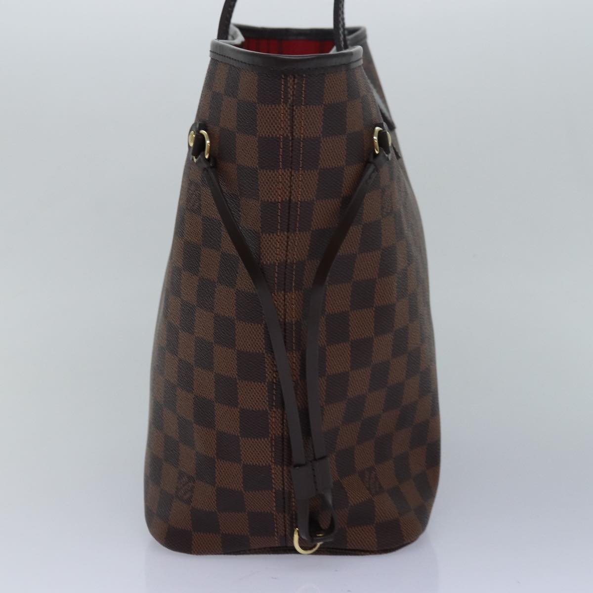 LOUIS VUITTON Damier Ebene Neverfull MM Tote Bag N51105 LV 82932A