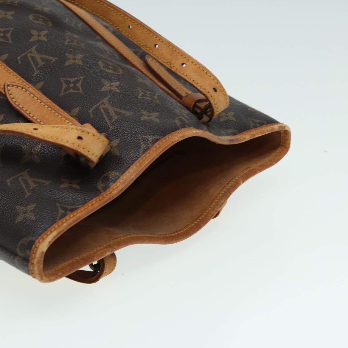 LOUIS VUITTON Monogram Bucket GM Shoulder Bag M42236 LV 82965