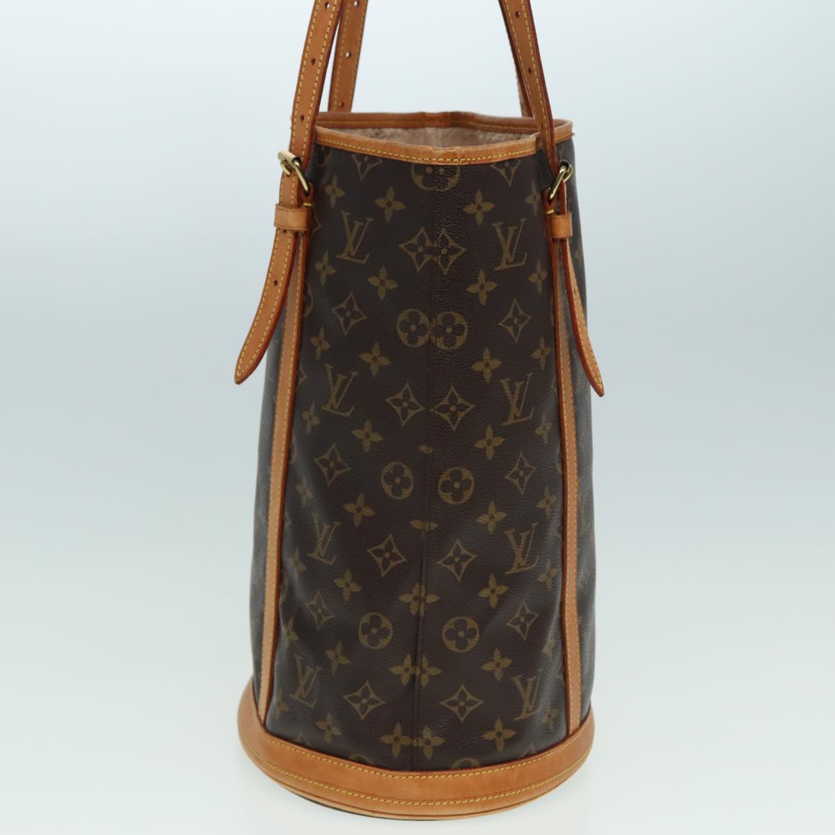 LOUIS VUITTON Monogram Bucket GM Shoulder Bag M42236 LV 82967