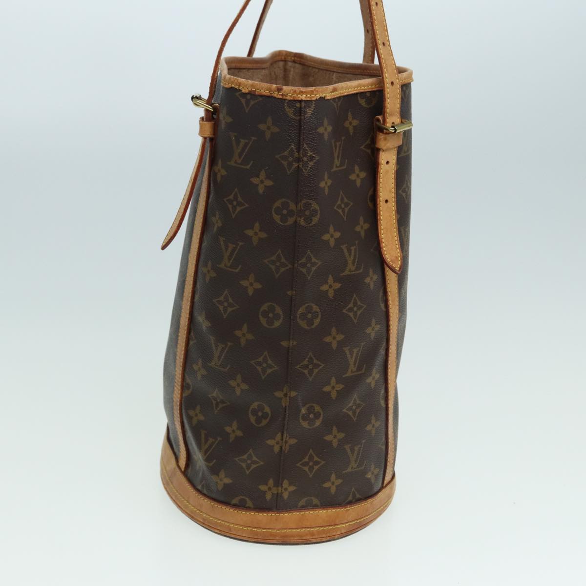 LOUIS VUITTON Monogram Bucket GM Shoulder Bag M42236 LV 82970