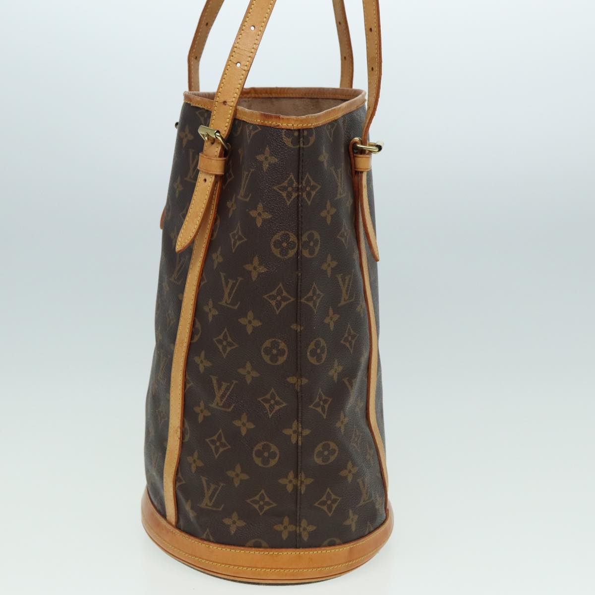 LOUIS VUITTON Monogram Bucket GM Shoulder Bag M42236 LV 82972