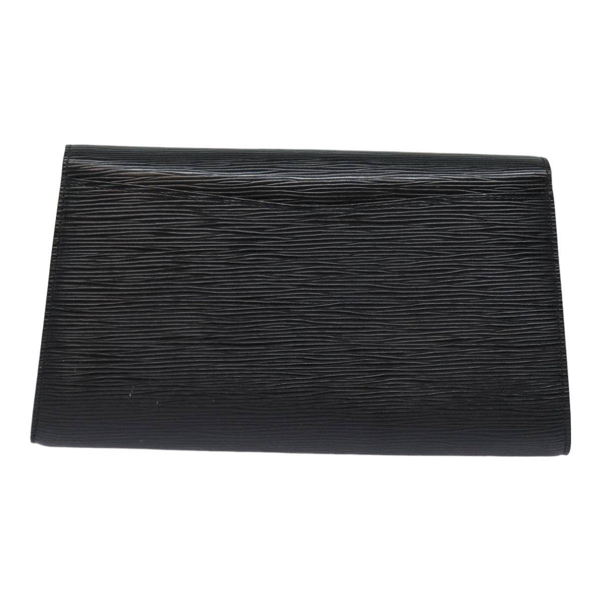 LOUIS VUITTON Epi Art Deco Clutch Bag Black M52632 LV 82997