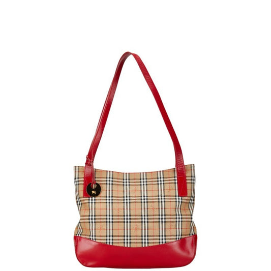 Burberry   Color Canvas Leather Shoulder Bag Tote Bag ()