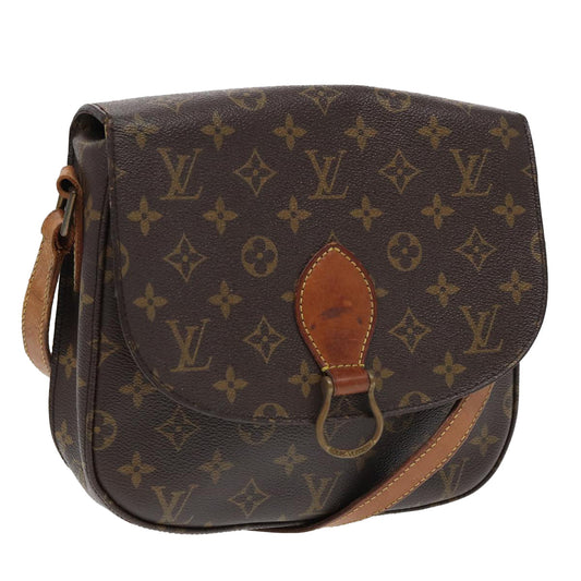 LOUIS VUITTON Monogram Saint Cloud GM Shoulder Bag M51242 LV 83010