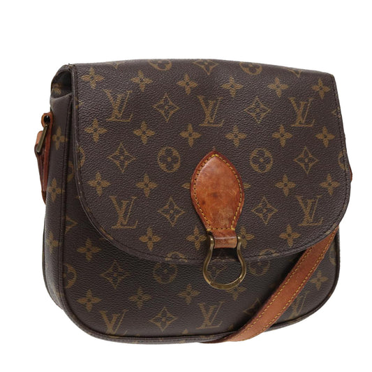 LOUIS VUITTON Monogram Saint Cloud GM Shoulder Bag M51242 LV 83011