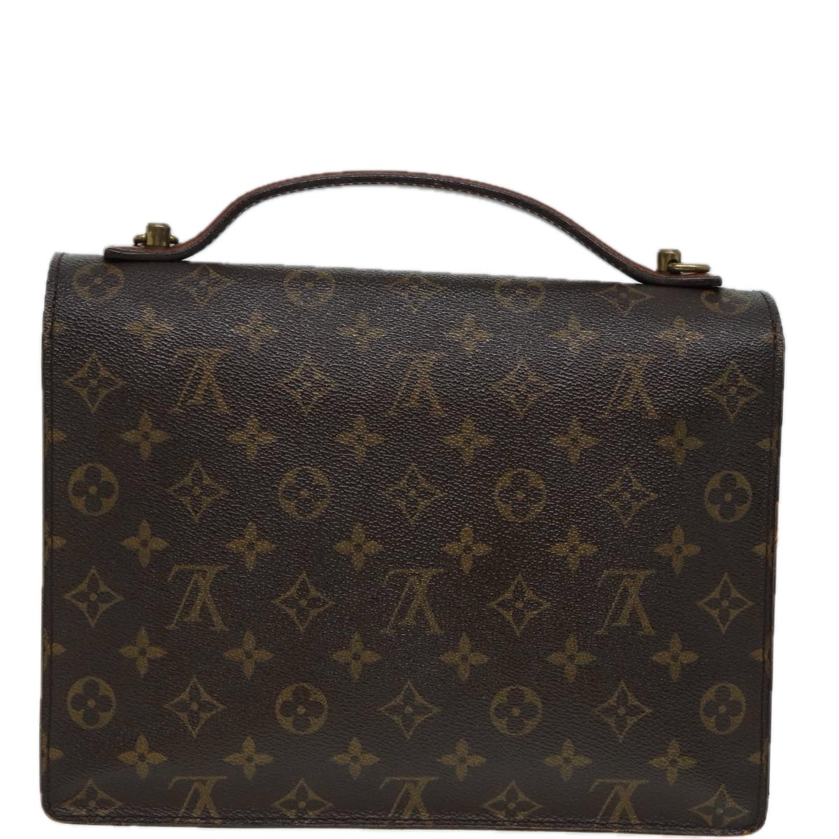 LOUIS VUITTON Monogram Monceau 28 Hand Bag 2way M51185 LV 83013
