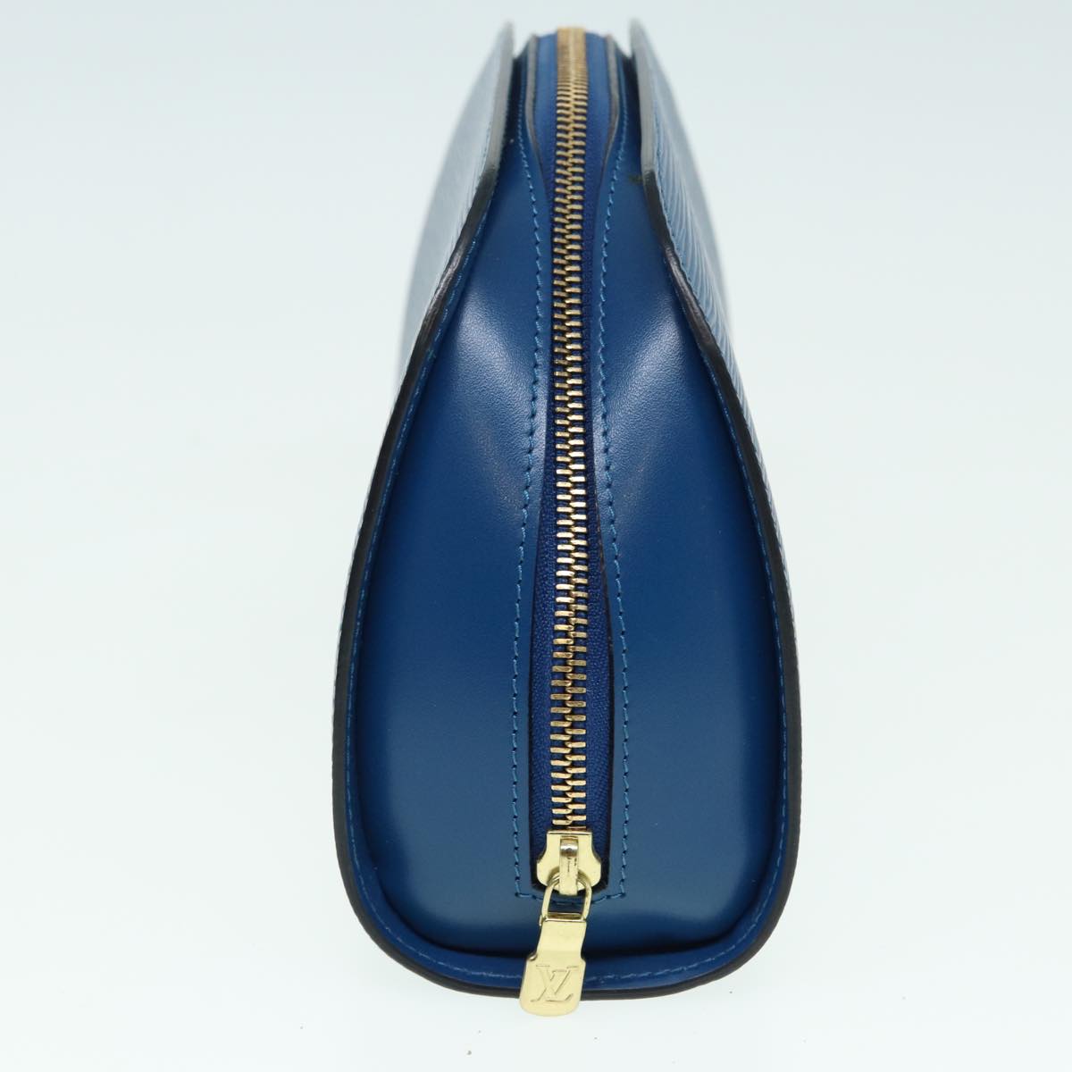 LOUIS VUITTON Epi Dauphine GM Pouch Blue M48435 LV 83030