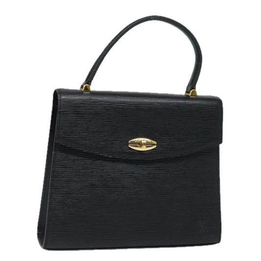 LOUIS VUITTON Epi Malesherbes Hand Bag Black M52372 LV 83032