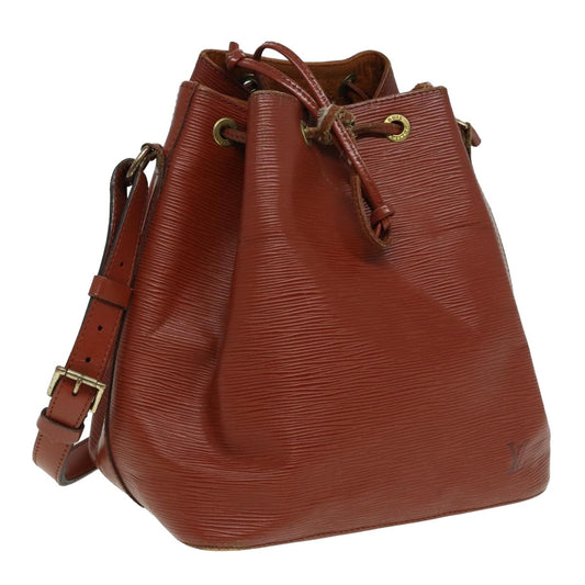 LOUIS VUITTON Epi Petit Noe Shoulder Bag Brown M44103 LV 83037