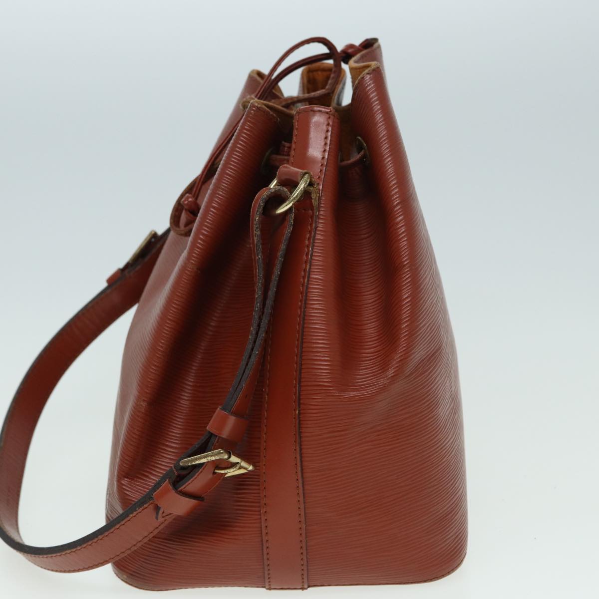 LOUIS VUITTON Epi Petit Noe Shoulder Bag Brown M44103 LV 83037
