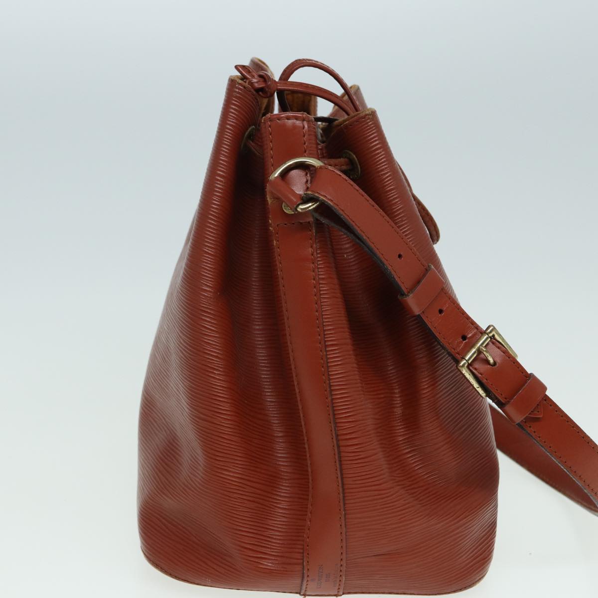 LOUIS VUITTON Epi Petit Noe Shoulder Bag Brown M44103 LV 83037