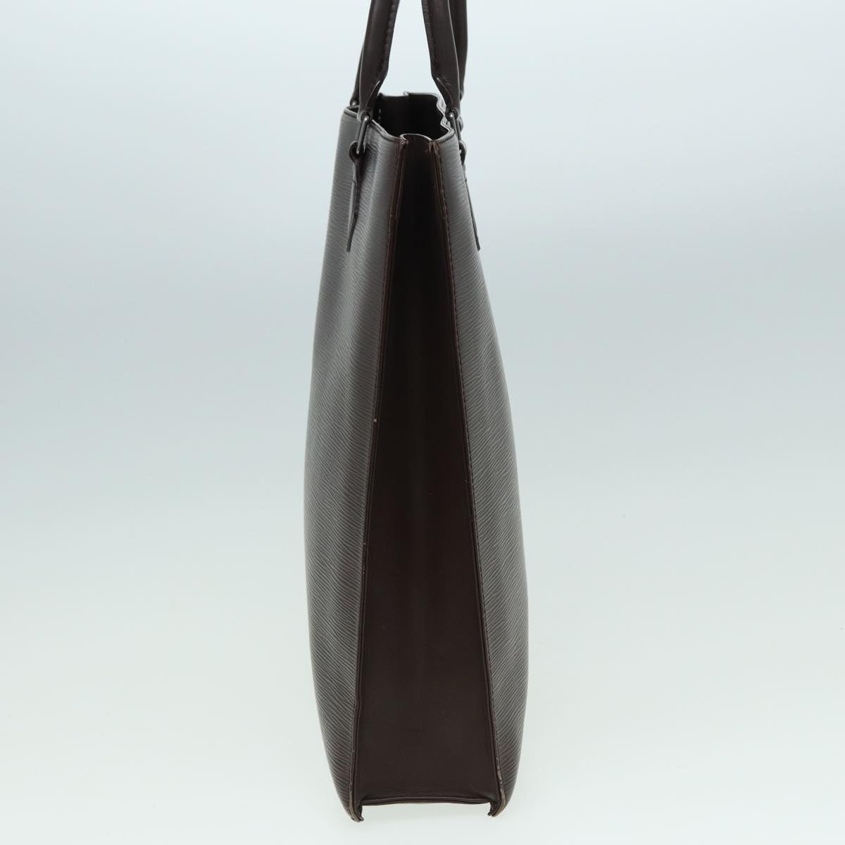LOUIS VUITTON Epi Sac Plat Hand Bag Mocha Brown M5908D LV 83038