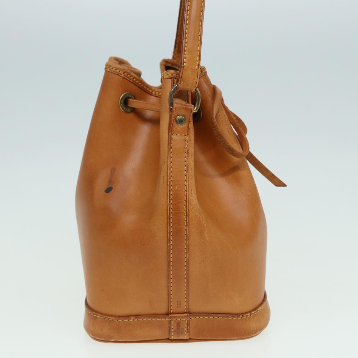 LOUIS VUITTON Nomad Mini Noe Hand Bag Leather Beige M43528 LV 83039