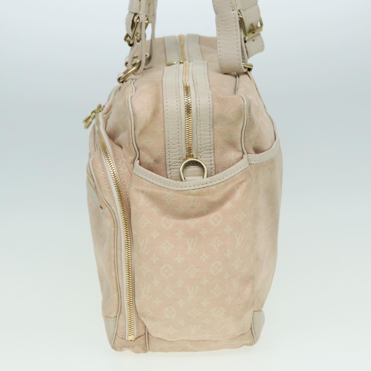 LOUIS VUITTON Monogram Mini Lin Sac Arange Shoulder Bag Rose M95255 83069