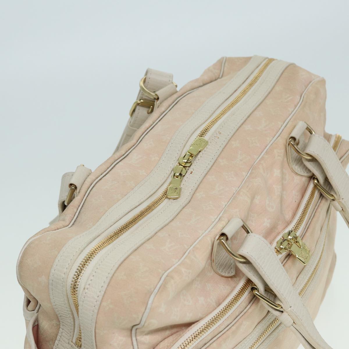 LOUIS VUITTON Monogram Mini Lin Sac Arange Shoulder Bag Rose M95255 83069