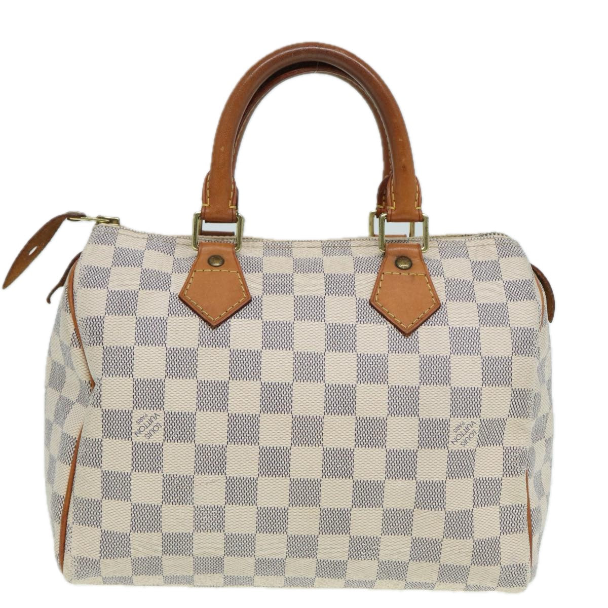 LOUIS VUITTON Damier Azur Speedy 25 Hand Bag N41534 LV 83072