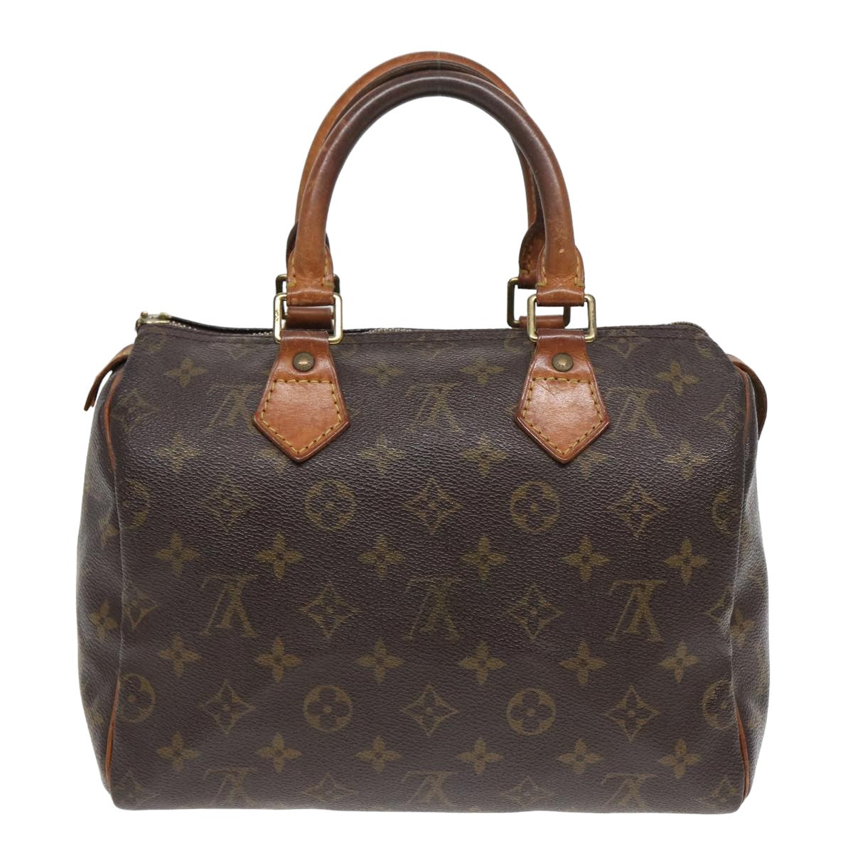 LOUIS VUITTON Monogram Speedy 25 Hand Bag M41528 LV 83076