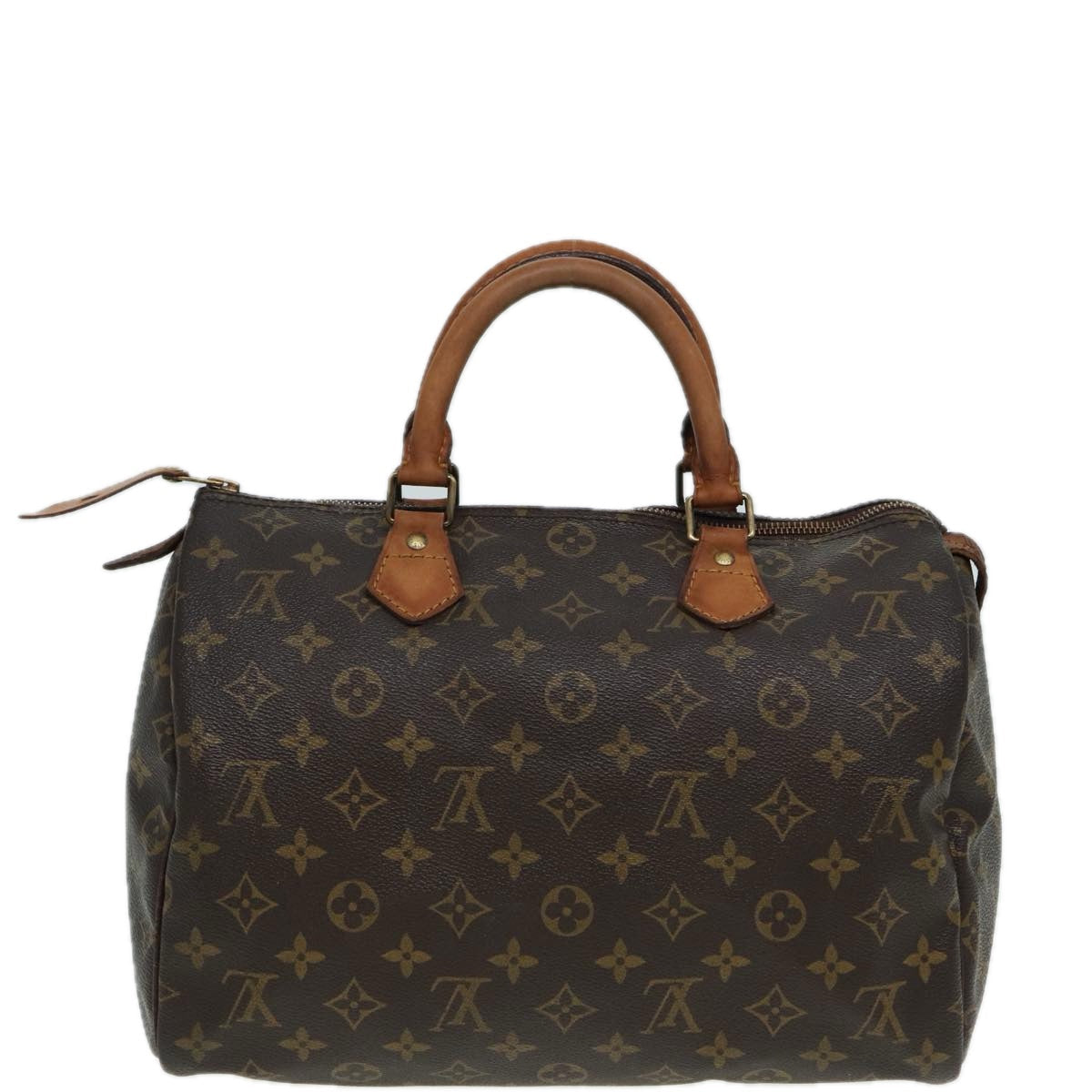 LOUIS VUITTON Monogram Speedy 30 Hand Bag M41526 LV 83077