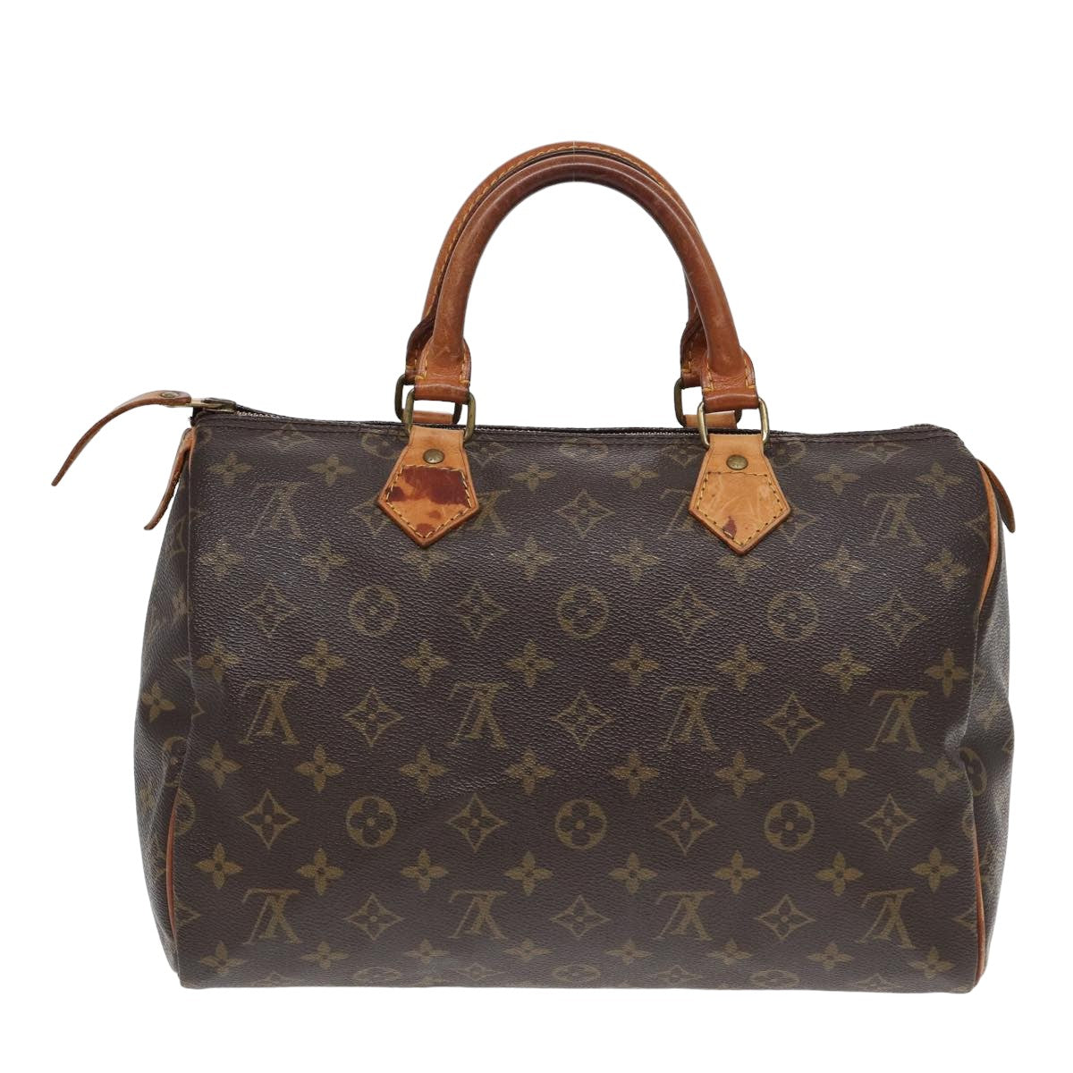 LOUIS VUITTON Monogram Speedy 30 Hand Bag M41526 LV 83078