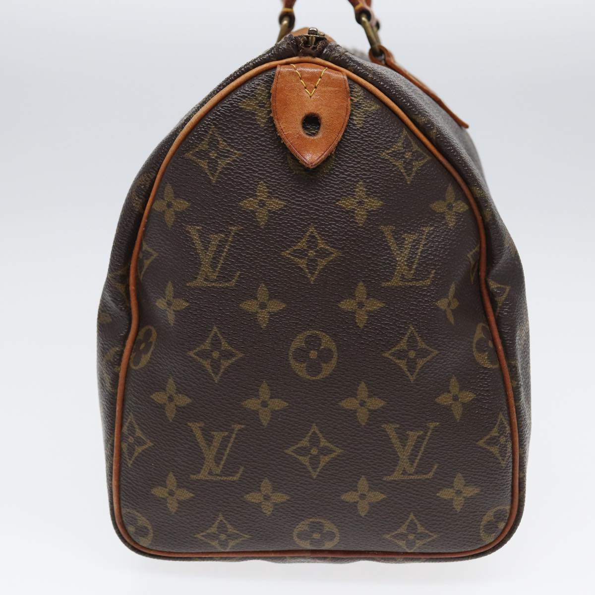 LOUIS VUITTON Monogram Speedy 30 Hand Bag M41526 LV 83078