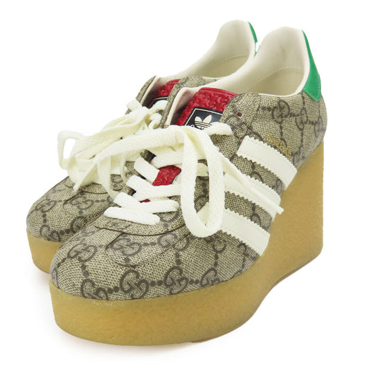 USED GUCCI Sneakers Adidas Collab GG Supreme Canvas